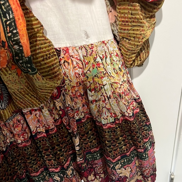Anthropologie Bhanuni by Jyoti Tiered Halter Maxi Dress - Picture 7 of 11